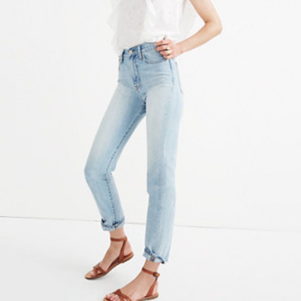 Madewell Perfect Summer Jean (straight jean)